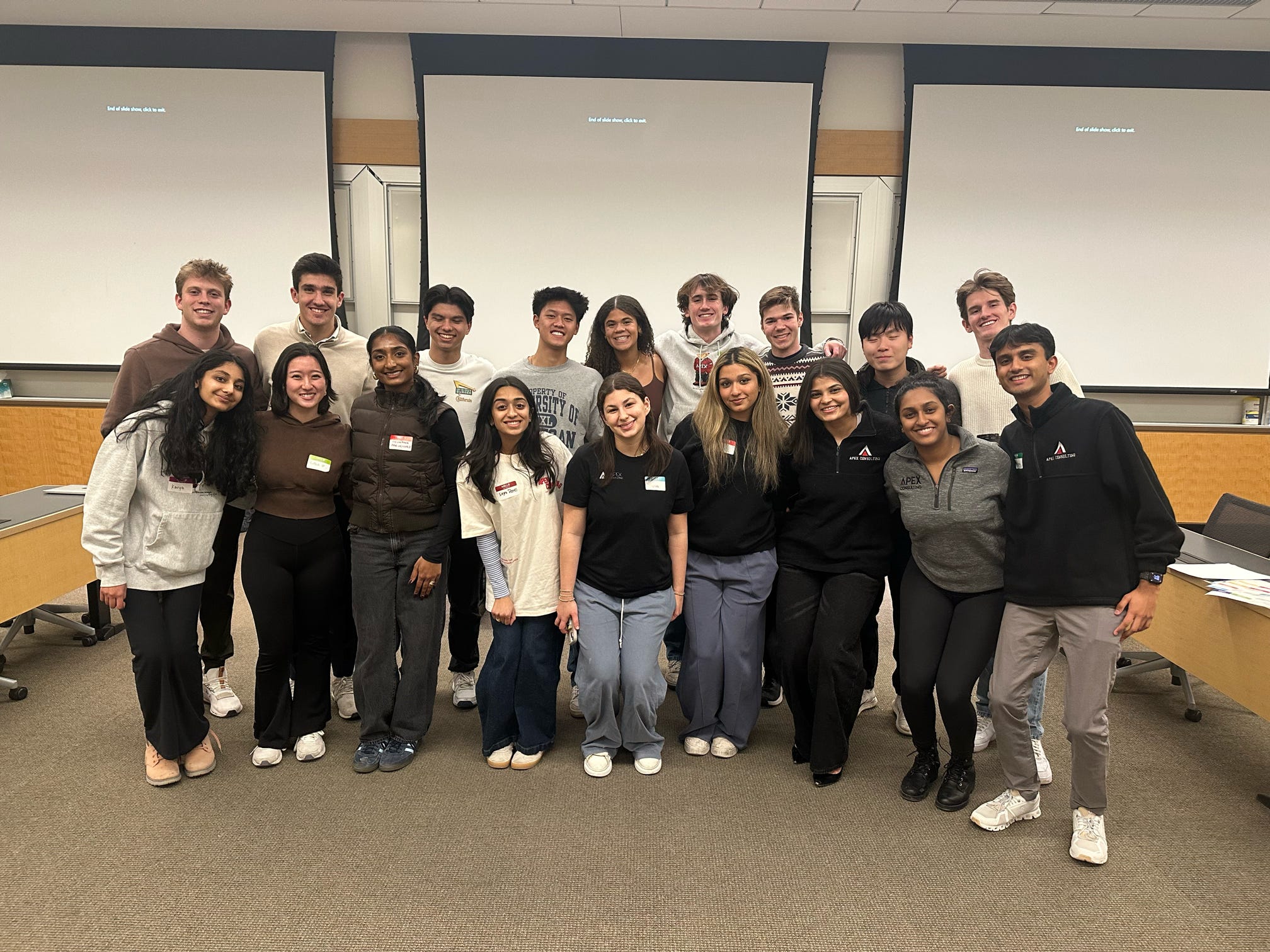 APEX during recruitment events